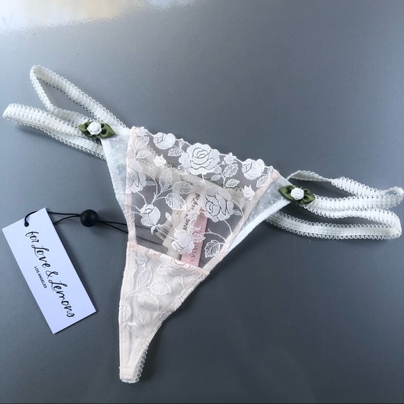 For Love & Lemons Sweetheart Lace 2 Piece Set 🧡 - Picture 4 of 14